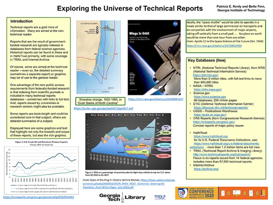 Exploring Universe of Technical Reports poster image