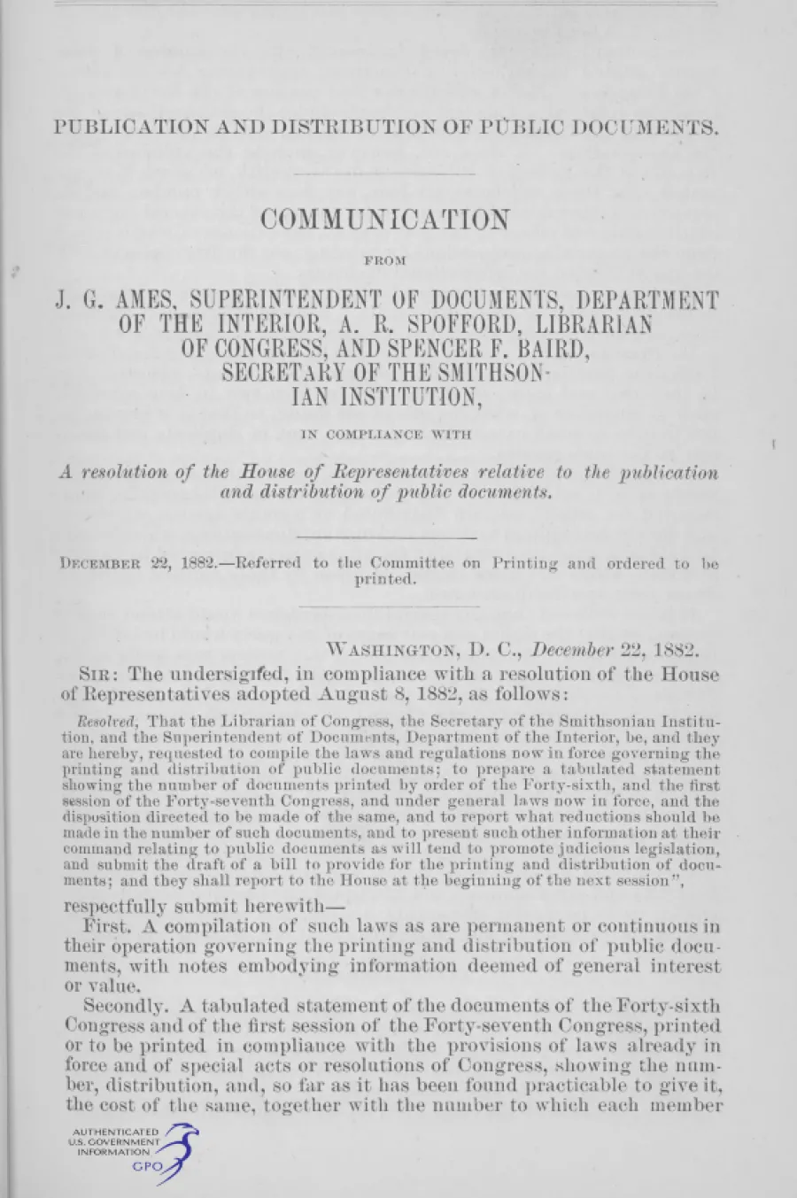 publication