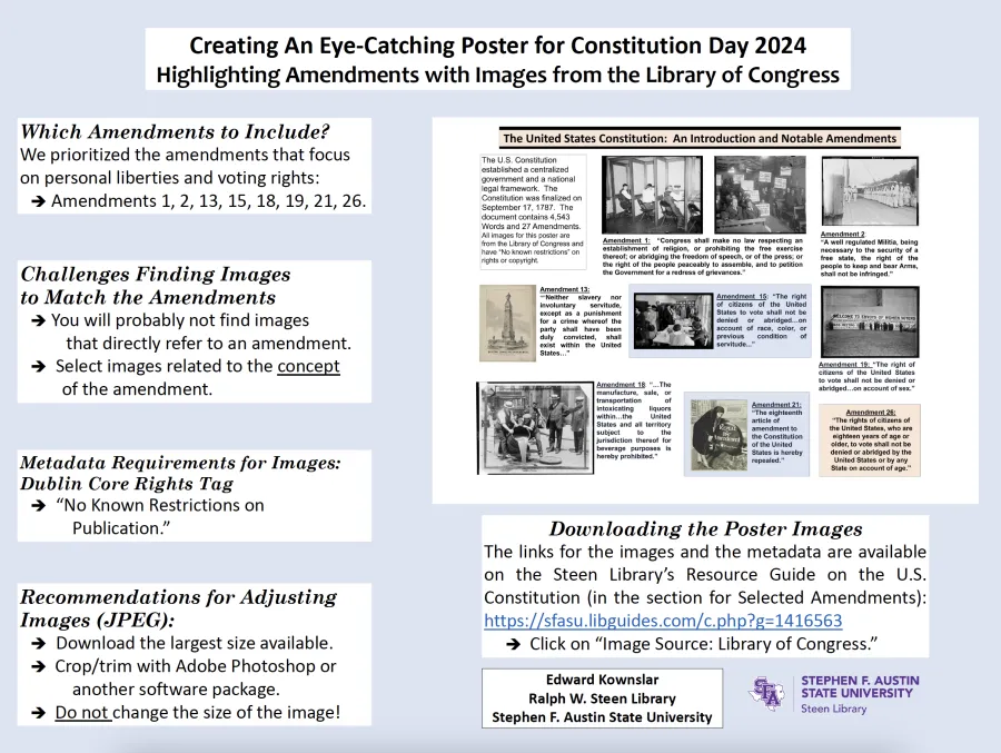 Creating an Eye-Catching Poster for Constitution Day 2024