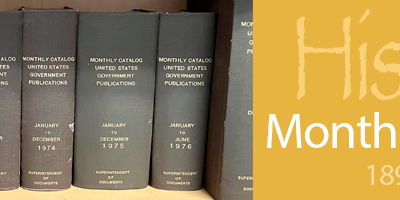 Historic Monthly Catalog Image